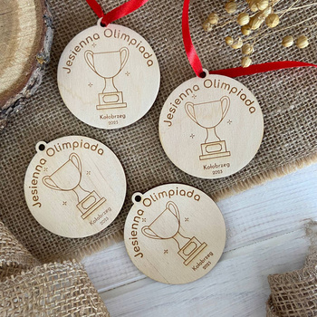 Medal z Grawerem 7cm Nagroda Zawody Konkurs