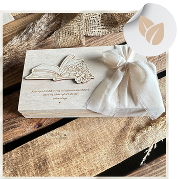 Pudełko na Czekoladę Pamiątka Prezent dla Nauczyciela Personalizowany