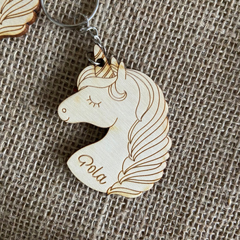 Breloczek z Imieniem na Dzień Dziecka Jednorożec