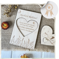 Kochani Rodzice Zostaniecie Dziadkami Informacja o Ciąży Nowina Grawer 