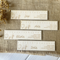 Linijka z Imieniem Zakładka Do Książki Na Rozpoczęcie Roku Szkolnego Ucznia